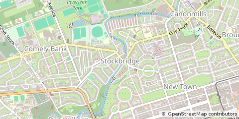Map of Edinburgh