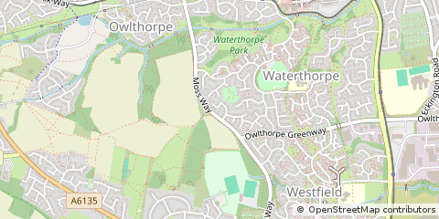 Map of Sheffield