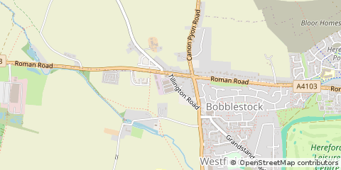 Map of Hereford
