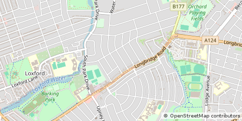 Map of Ilford