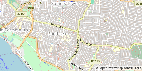 Map of Southsea