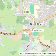 Map of Woking