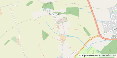 Map of Stagsden, Bedfordshire