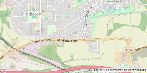 Map of Leeds