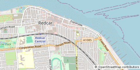 Map of Redcar