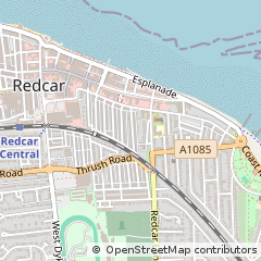 Map of Redcar
