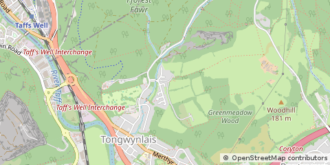 Map of Cardiff