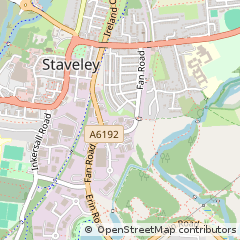 Map of Chesterfield