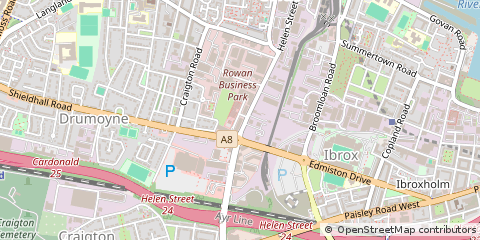 Map of Glasgow
