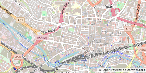 Map of Leeds