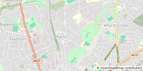 Map of Ashton-Under-Lyne