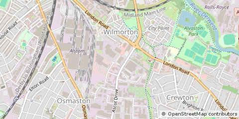 Map of Derby