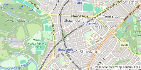 Map of Glasgow