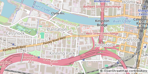 Map of Glasgow