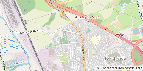 Map of Chester LE Street