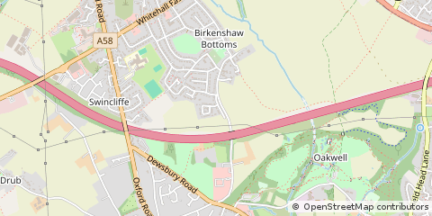 Map of Bradford