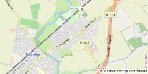 Map of Colchester, Essex