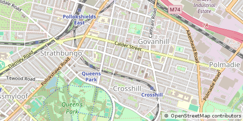 Map of Glasgow