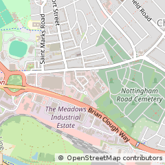 Map of Derby, Derbyshire