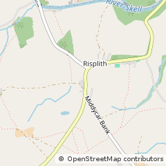 Map of Ripon, North Yorkshire