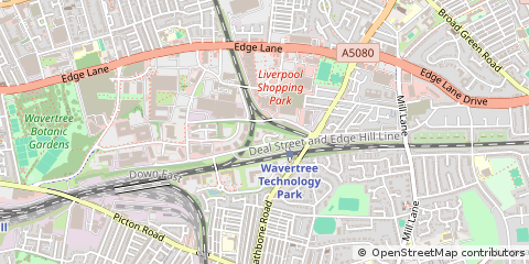 Map of Liverpool