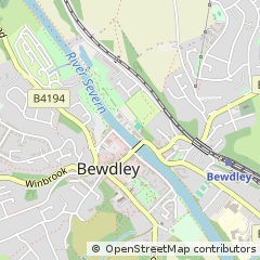 Map of Bewdley