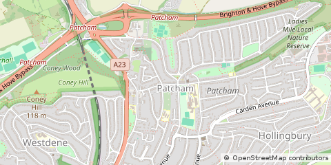 Map of Brighton