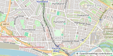 Map of Glasgow