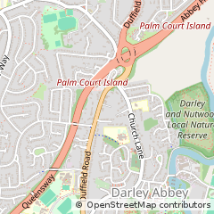 Map of Derby
