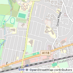 Map of Romford, Essex