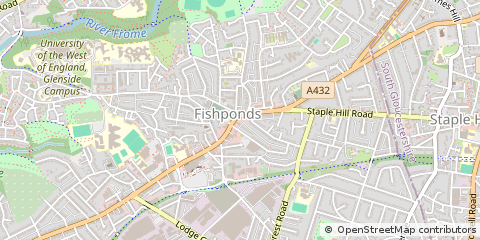 Map of Bristol