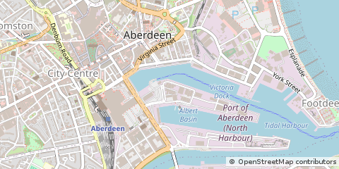 Map of Aberdeen