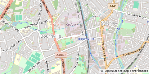Map of Birmingham