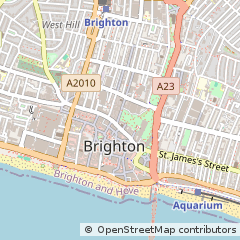 Map of Brighton, East Sussex