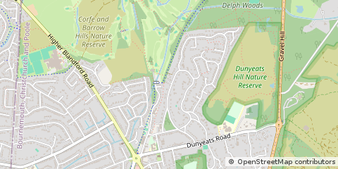 Map of Broadstone