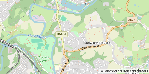 Map of Stockport