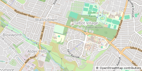 Map of Poole
