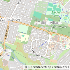 Map of Poole