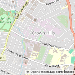 Map of Leicester