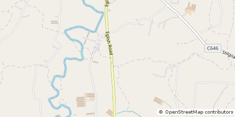 Map of Dungannon, Co. Tyrone