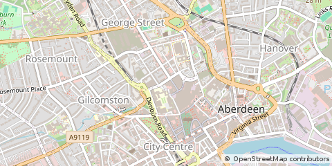 Map of Aberdeen