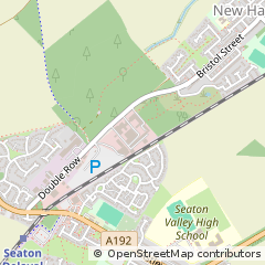 Map of Whitley BAY, Northumberland