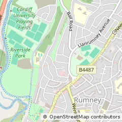 Map of Cardiff