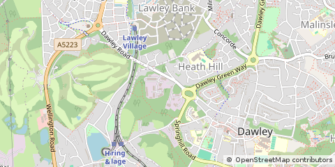 Map of Telford