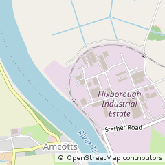 Map of Scunthorpe, Lincolnshire