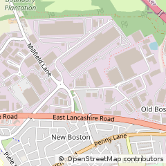 Map of ST. Helens, Lancashire
