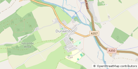 Map of Blandford Forum