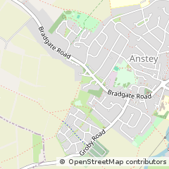 Map of Leicester, Leicestershire