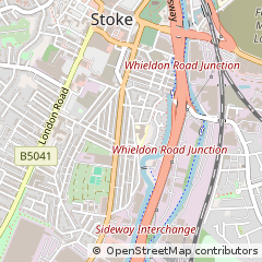 Map of Stoke-on-Trent