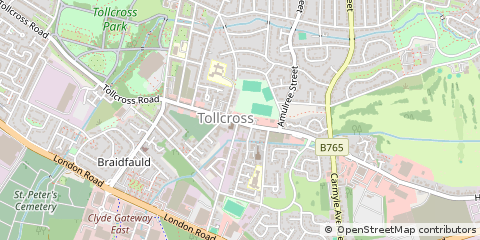 Map of Glasgow